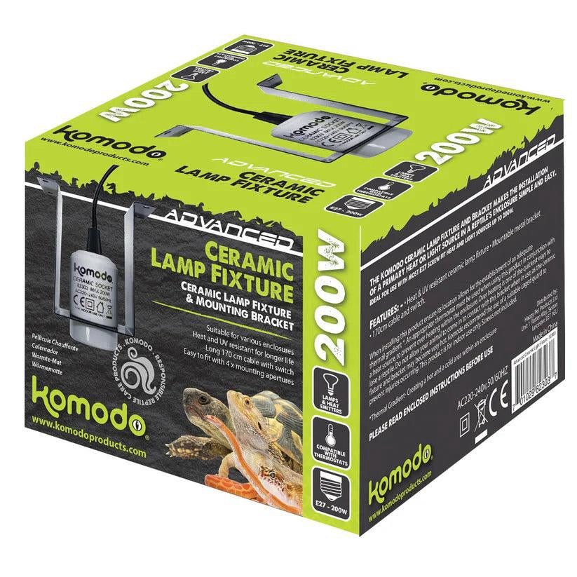 Komodo Ceramic lamp Es Fixture