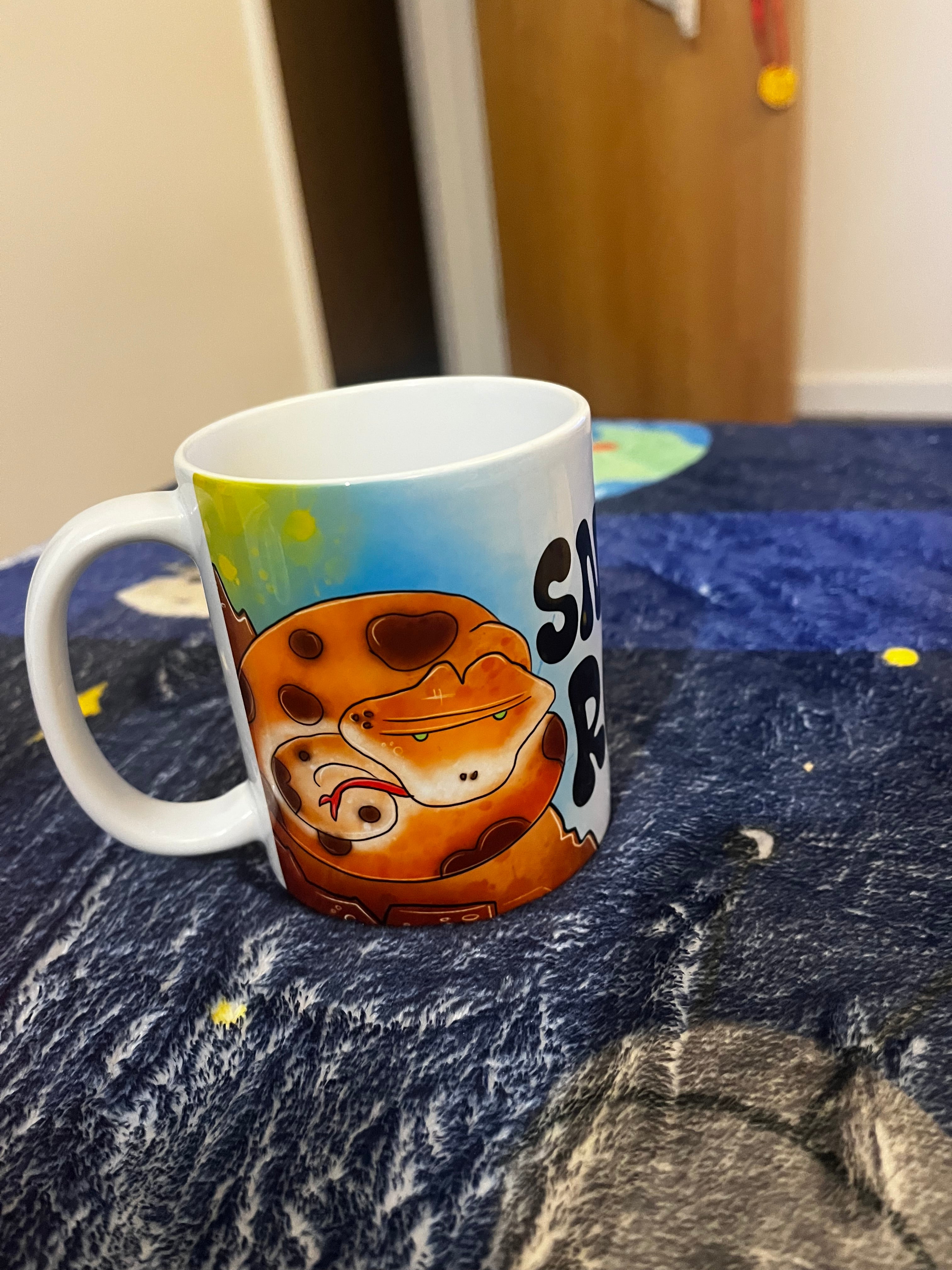 Silly snakes rock mug