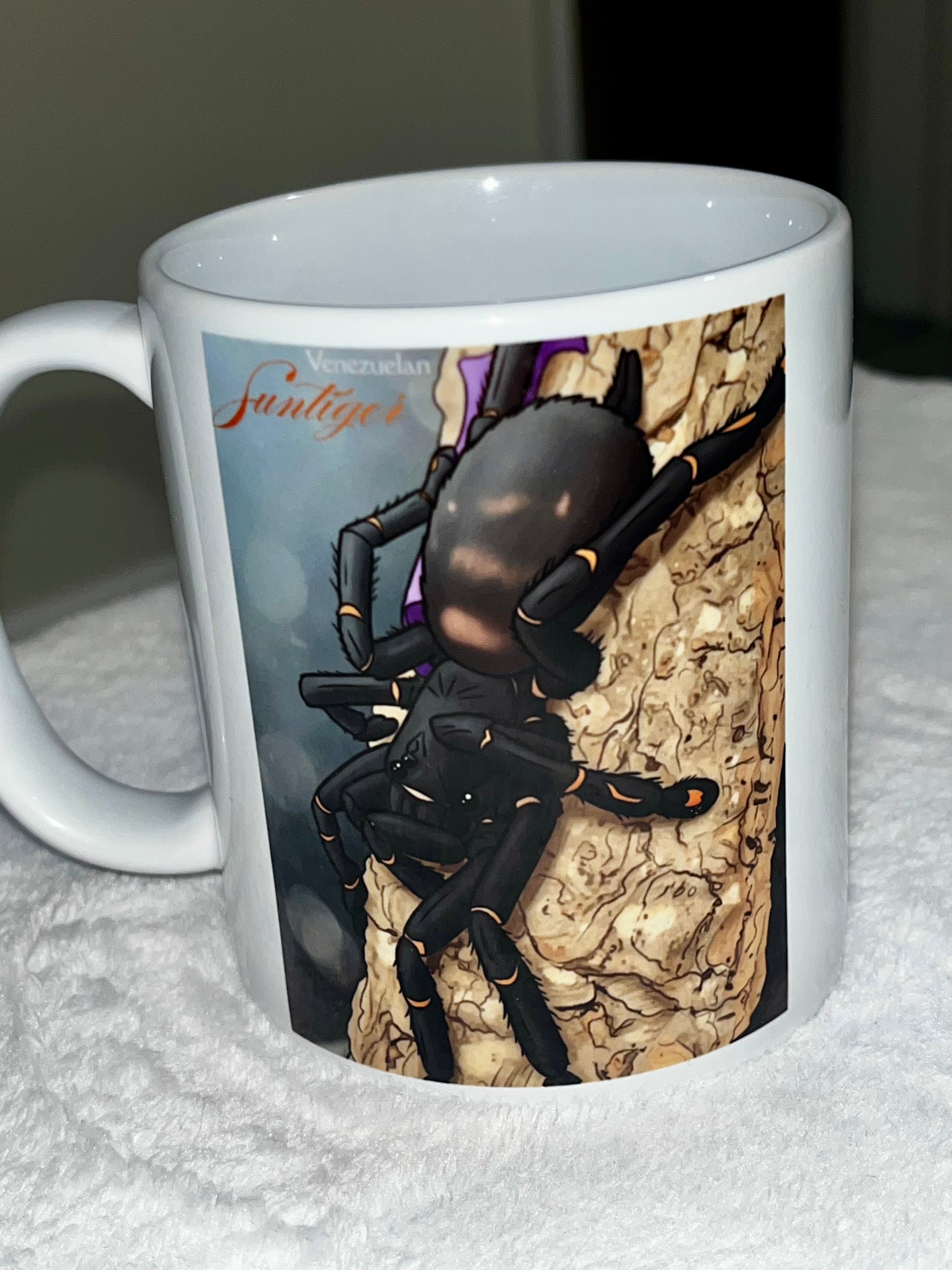 Psalmopoeus irminia/ Venezuelan suntiger  Tarantula Mug