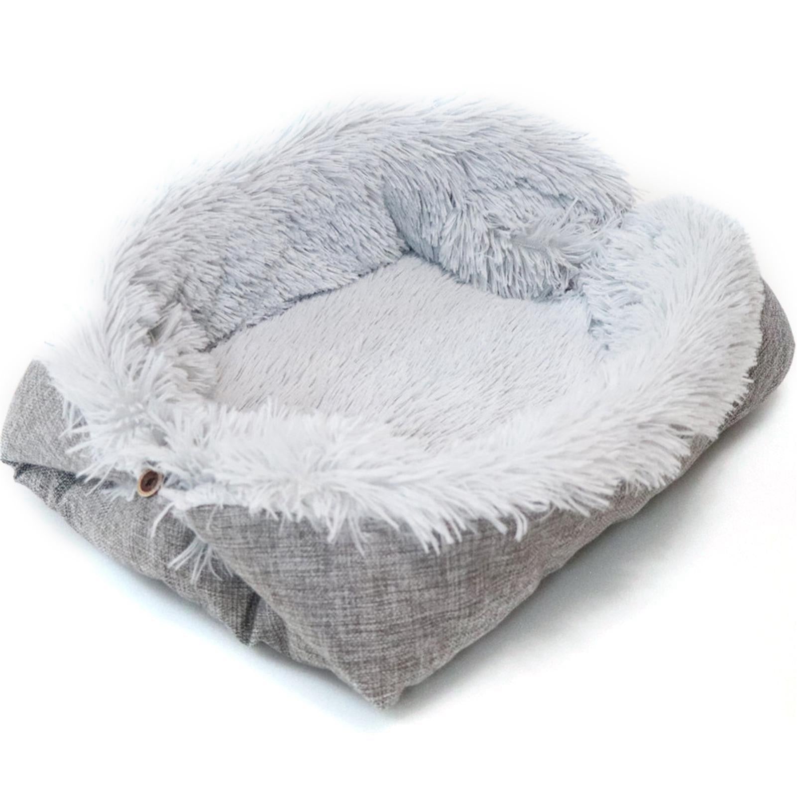 Cat Bed  Washable Cat Beds for Indoor Cats  Pet Bed Innovative Design  Safe Warming Comfortable Sleeping Surface