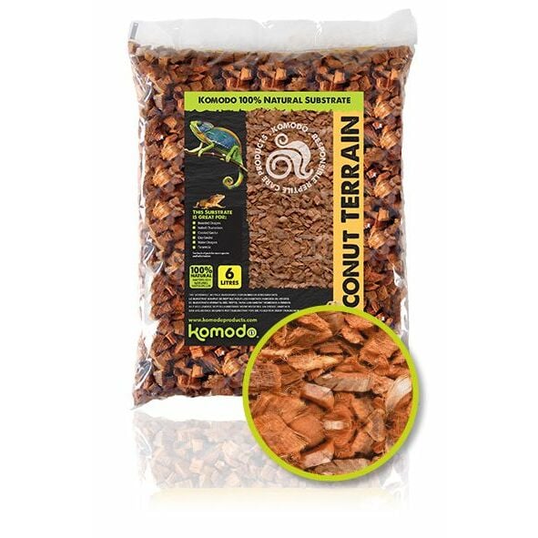 Komodo 12Litre coconut terrain substrate